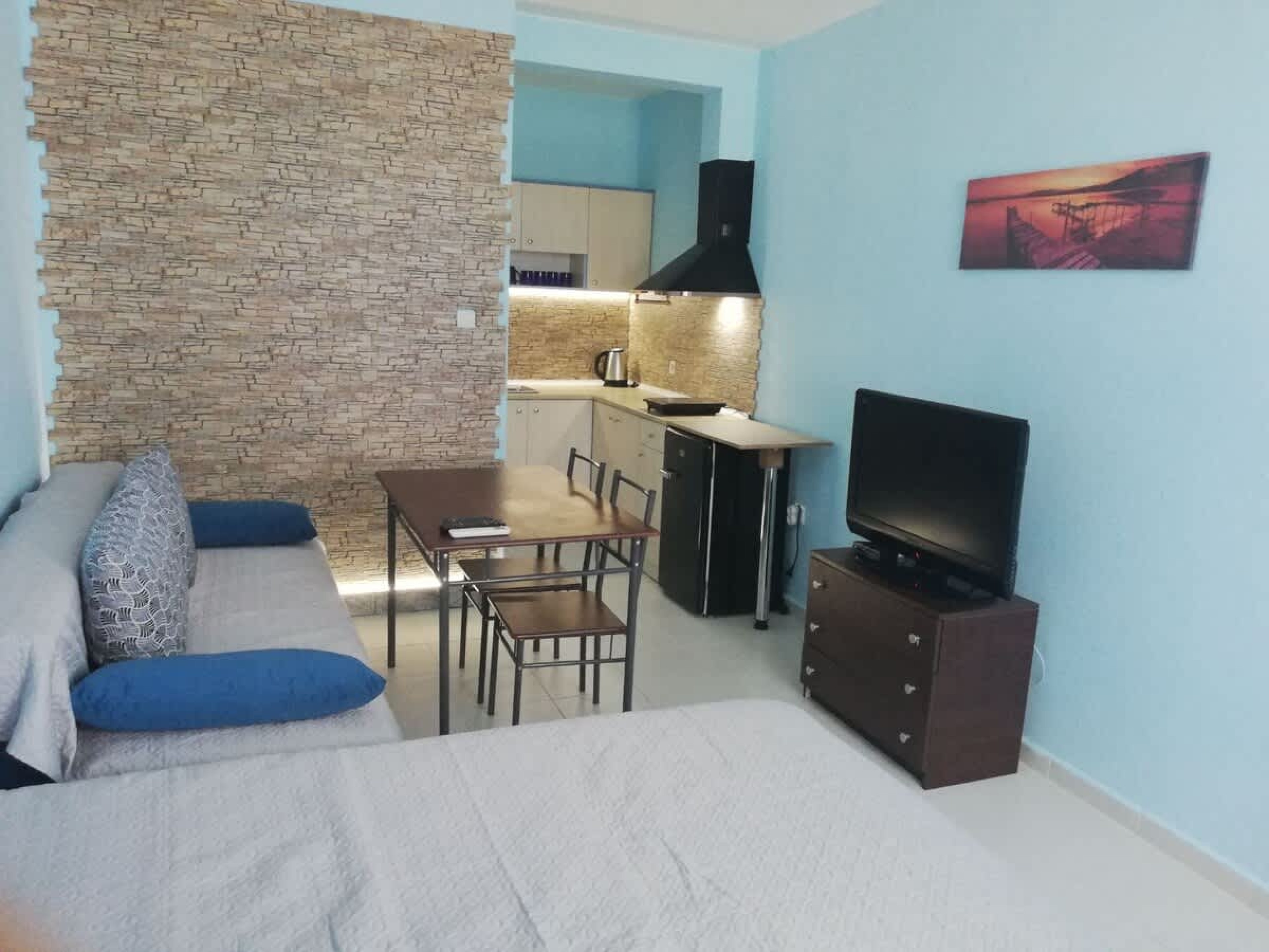 The Blue Studio  In a complex next to the beach - Photo 2