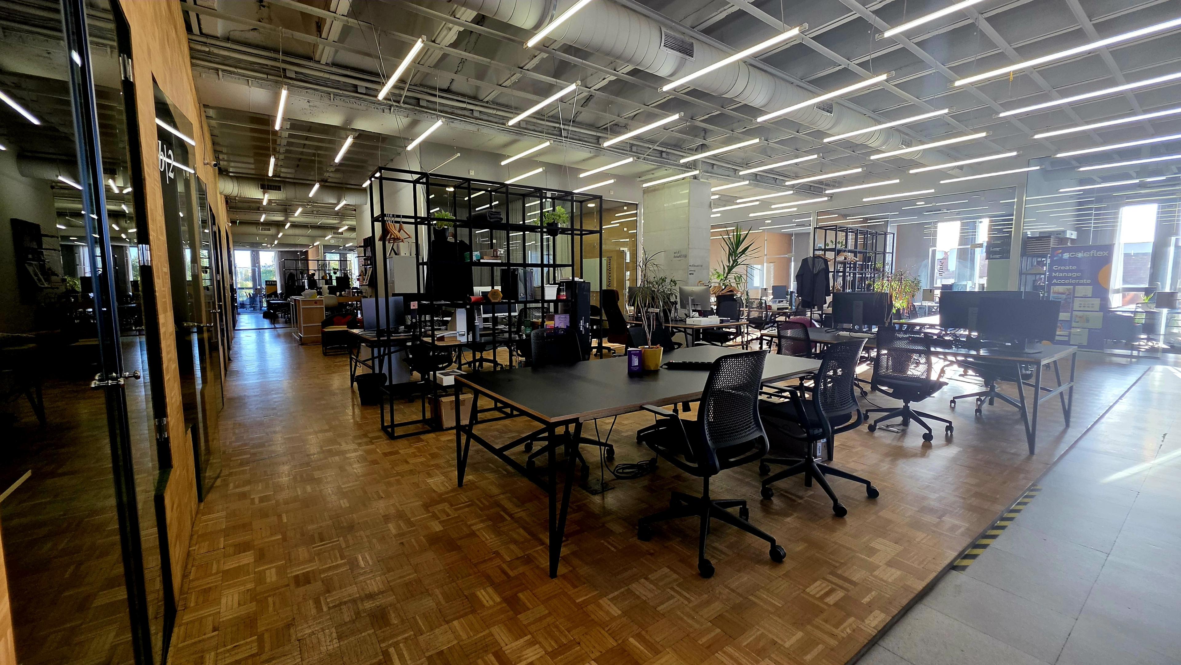 Main open-plan work floor